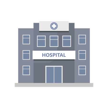Hospital  イラスト