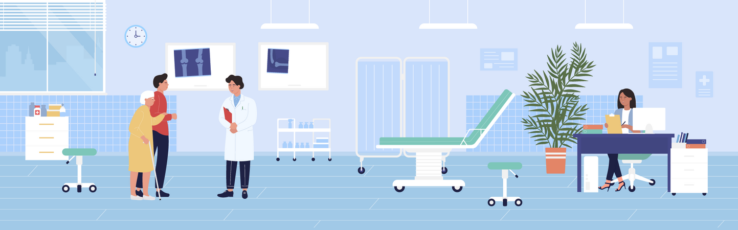 Hospital Room  Illustration