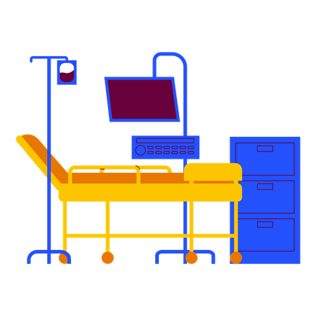 Hospital room  Illustration