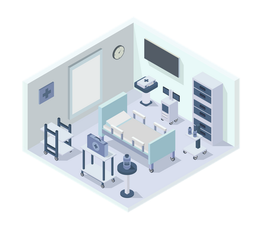 Hospital room  Illustration