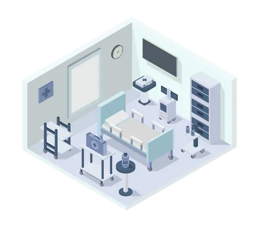 Hospital room  Illustration