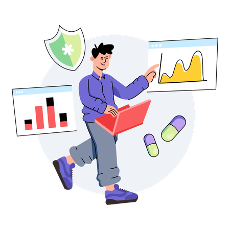 Hospital Statistics  Illustration