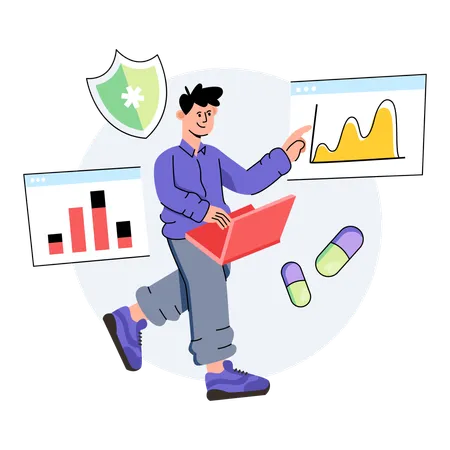 Hospital Statistics  Illustration