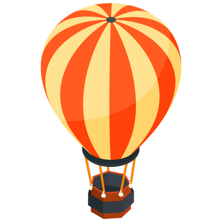 Hot Air Balloon  Illustration