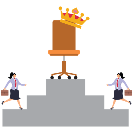 Hot careers or jobs  Illustration