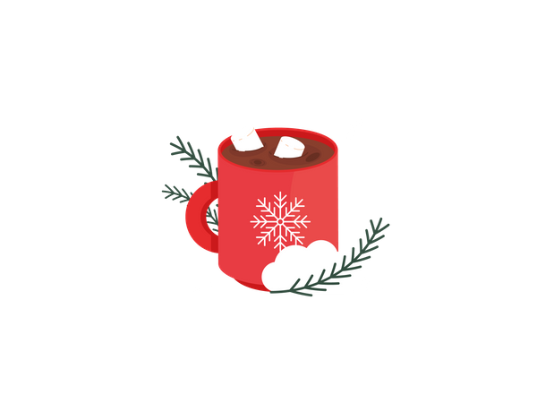 Hot Cocoa  Illustration