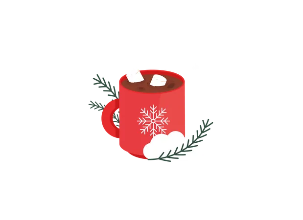 Hot Cocoa  Illustration