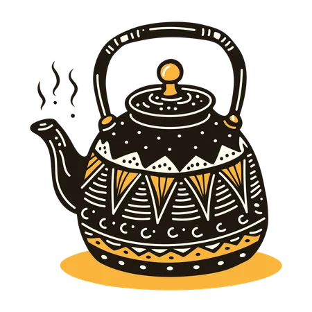 Hot Kettle  Illustration