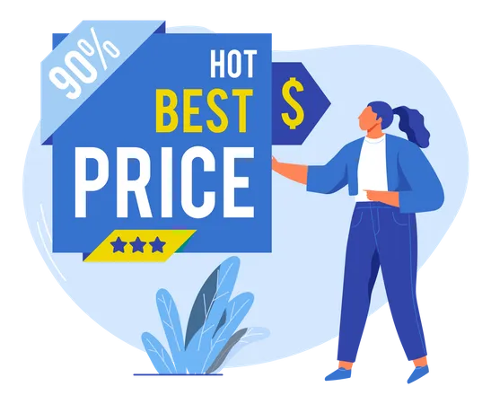 Hot Price  Illustration