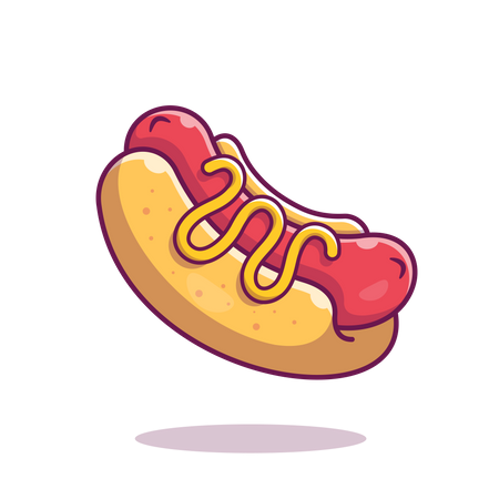 Hotdog Illustration