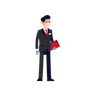 hotel manager illustrations free