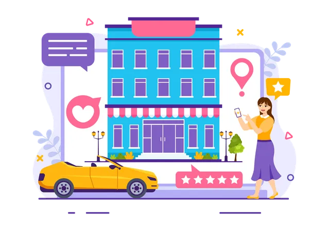 Hotel Reviews  Illustration