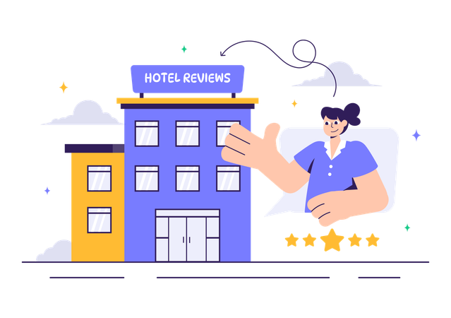 Hotel Reviews  Illustration