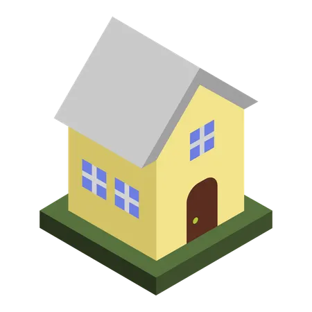 House Building  Illustration