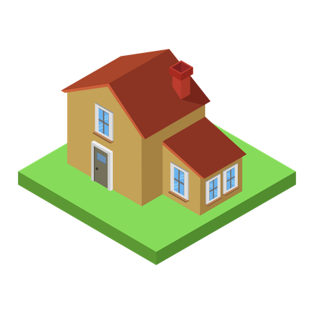 House Building  Illustration