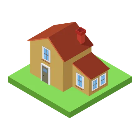 House Building  Illustration