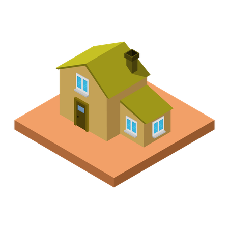 House Building  Illustration