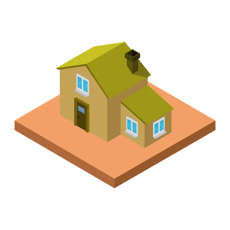 House Building  Illustration