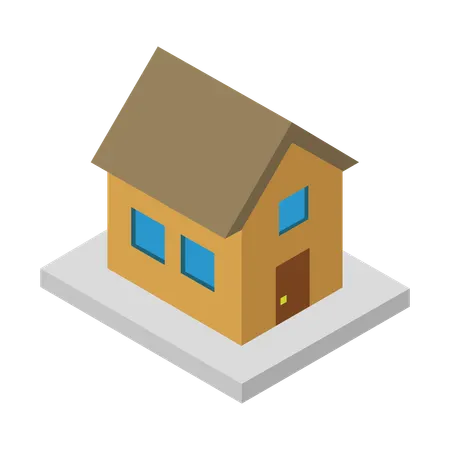 House Building  Illustration
