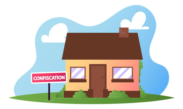 House Confiscation, Illustration