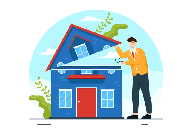 House Inspection  Illustration