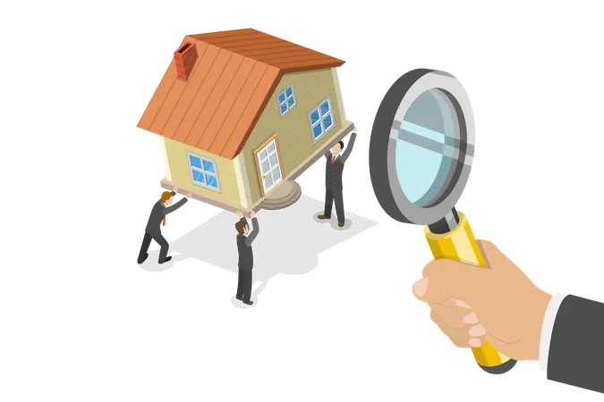 House Inspection Illustration
