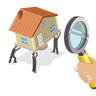 house inspection illustration