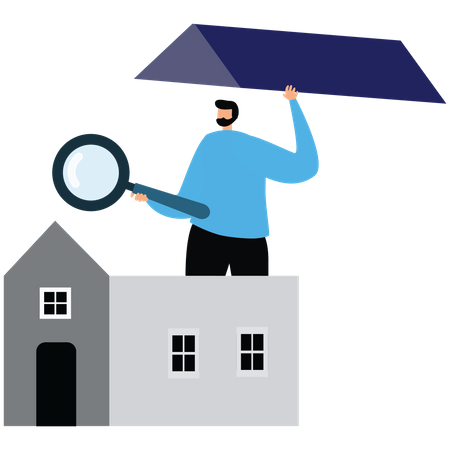 House Inspection  Illustration