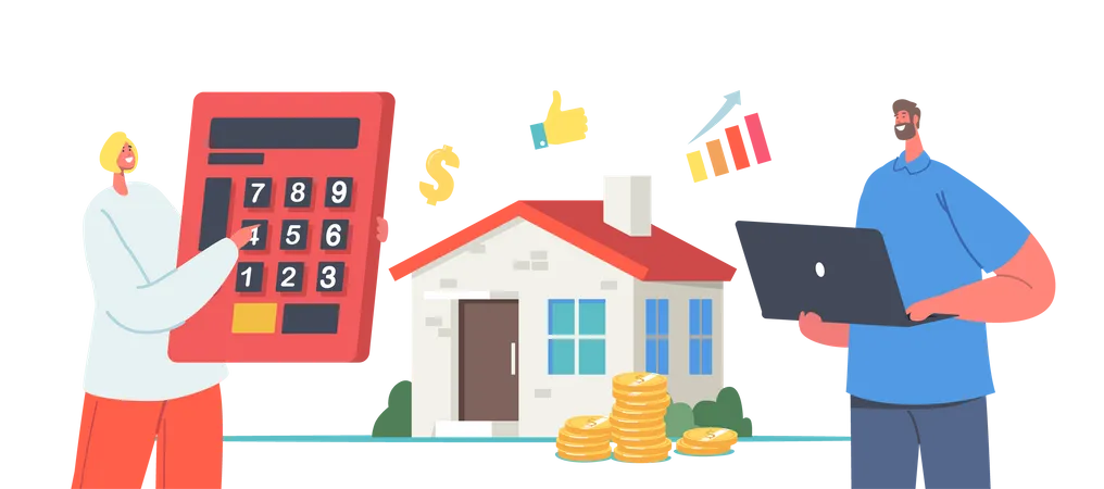 House Inspection for value and Assessment  Illustration