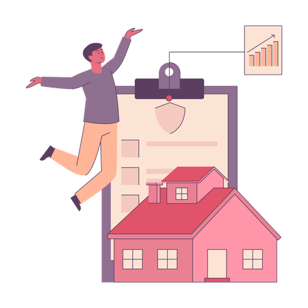 House insurance  Illustration