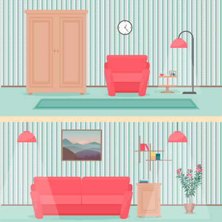 House Interior Illustration
