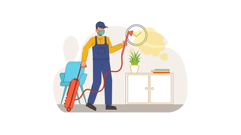 House Keeping Services Illustration