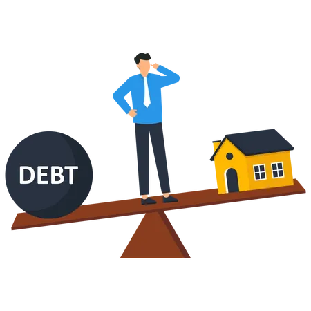 House Loan Interest  Illustration