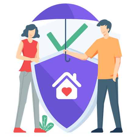 House protection  Illustration