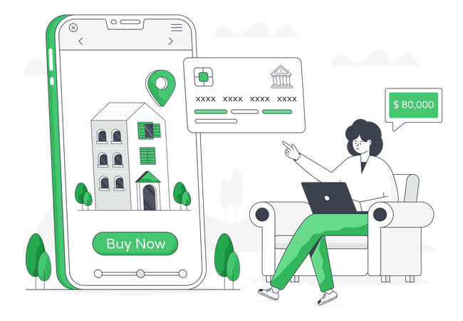 House Purchase  Illustration
