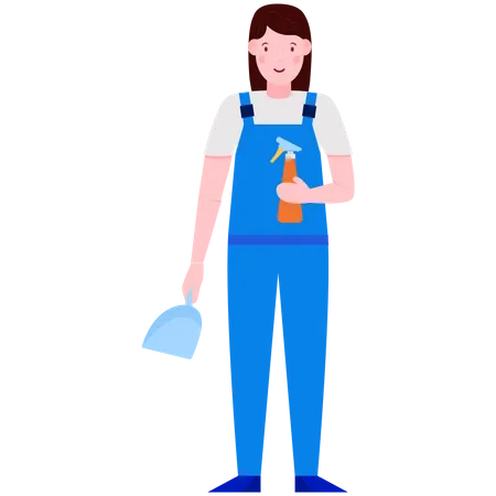 Housekeeping  Illustration