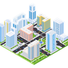 illustration future city