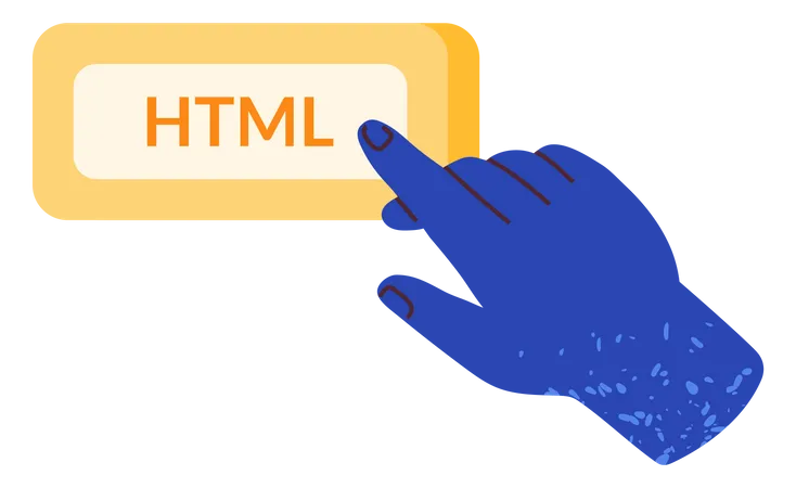 Programador HTML  Ilustração