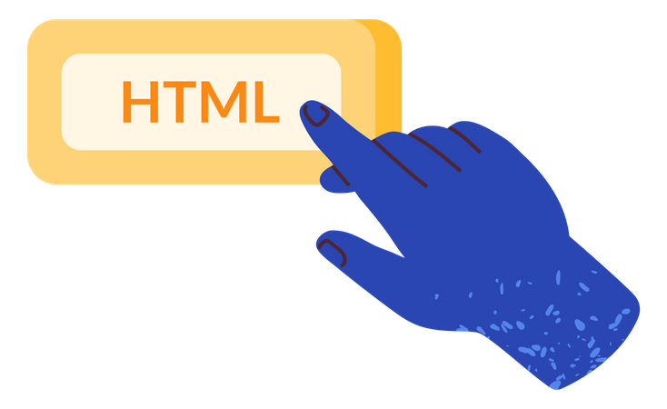 HTML-Programmierer  Illustration