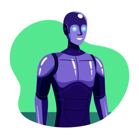 Humanoid robot  Illustration