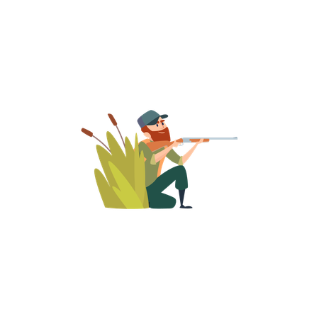 Hunters Sniper  Illustration