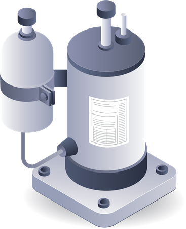 Hvac Drier Tool  Illustration