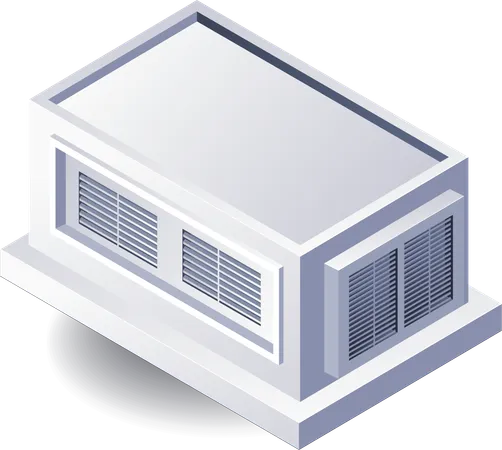 Hvac Installation System  Illustration