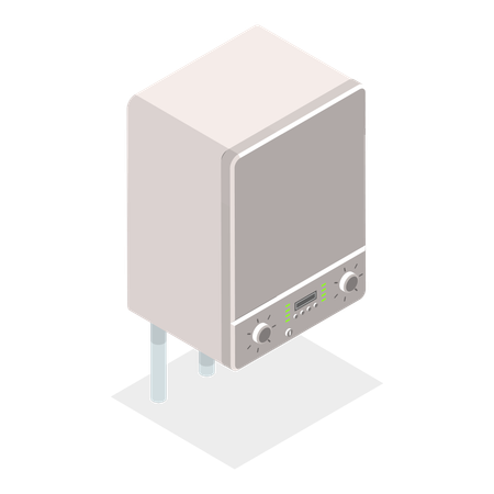 HVACS System  Illustration