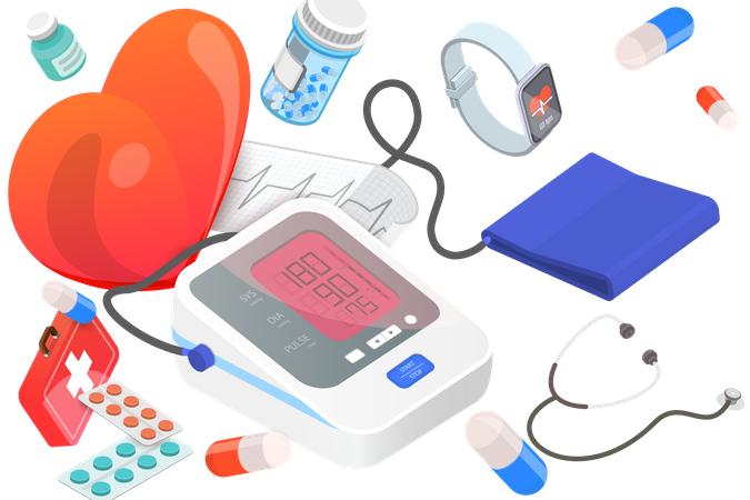 Hypertension  Illustration