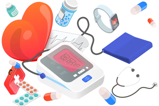 Hypertension  Illustration