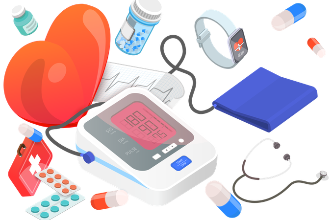 Hypertension  Illustration