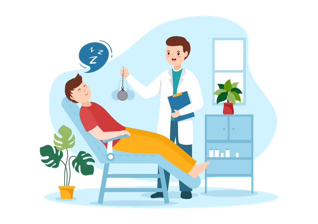 Hypnosis Treatment Service  Illustration