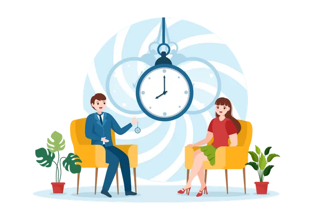 Hypnosis Treatment Service  Illustration