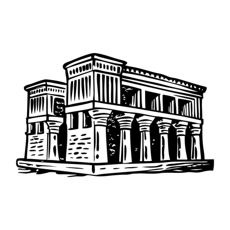 Hypostyle Hall  Illustration